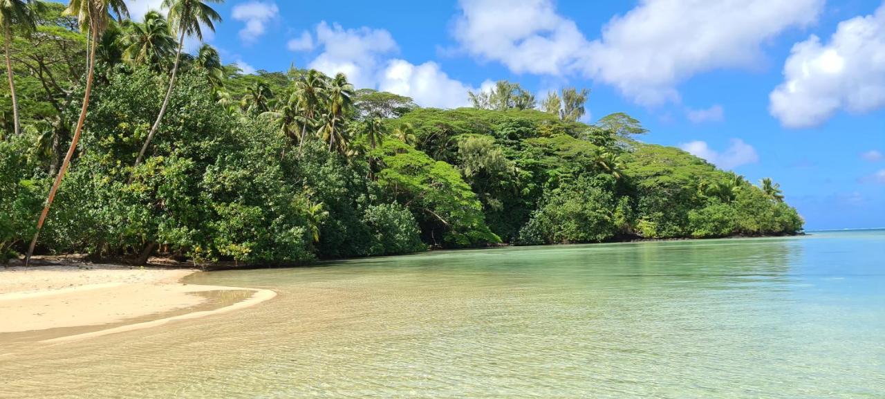 Huahine Manta Lodge Avec 4X4 Optionnel Haapu Esterno foto