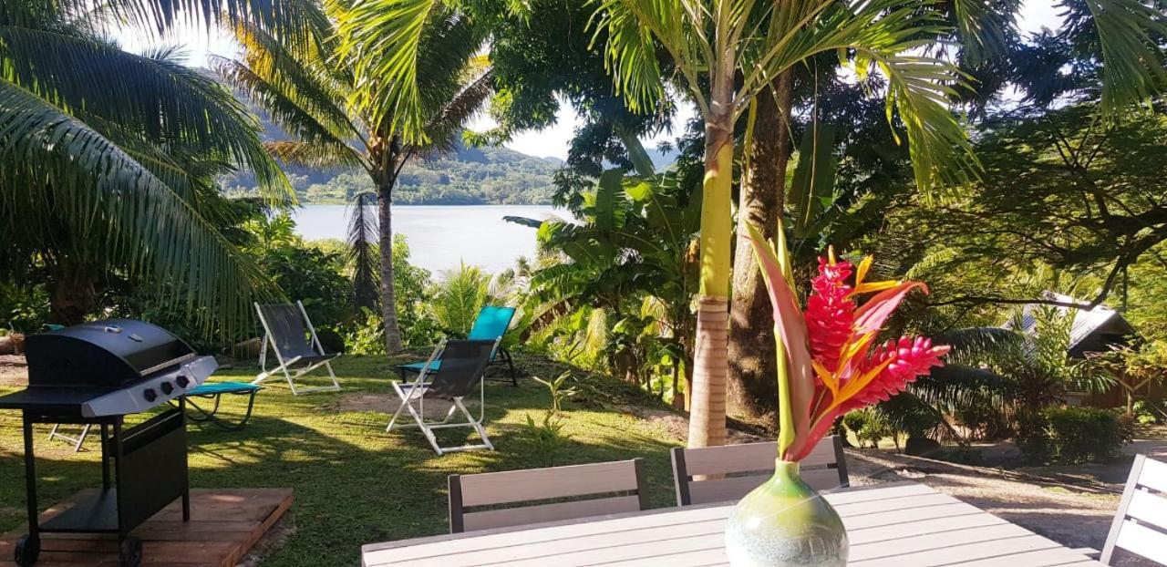 Huahine Manta Lodge Avec 4X4 Optionnel Haapu Esterno foto